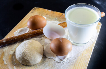 Mother will prepare bakery products for her children