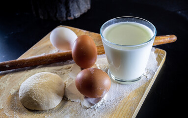 Mother will prepare bakery products for her children