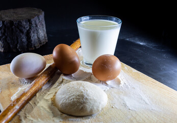 Mother will prepare bakery products for her children