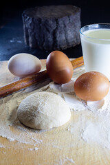 Mother will prepare bakery products for her children