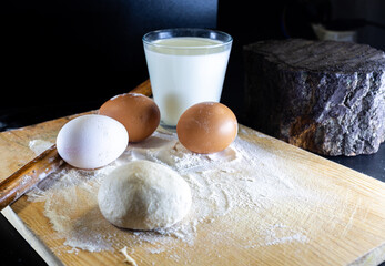 Mother will prepare bakery products for her children