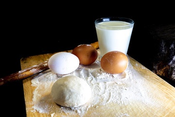 Mother will prepare bakery products for her children