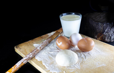 Mother will prepare bakery products for her children