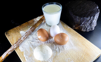 Mother will prepare bakery products for her children