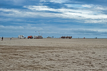 Playa Punta Médanos, Costa Atlántica Argentina