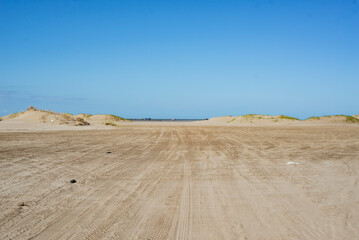 Fototapeta premium Playa de San Clemente del Tuyú, Costa Atlántica Argentina