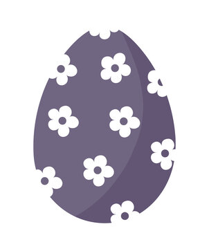 Purple Easter Egg