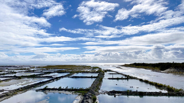 Beautiful view of the Samotlor Field in Russia