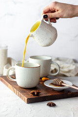 golden milk turmeric latte
