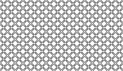 Seamless pattern. Black and white cross pattern. Simple pattern design