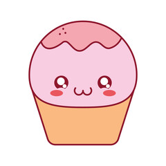 cute pink ice cream