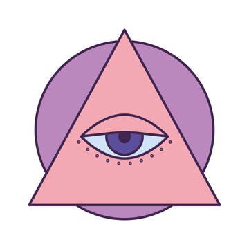 pink pyramind design