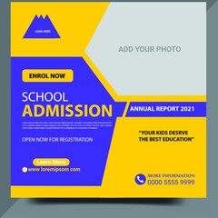 Social Media Post Design Template 