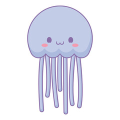 purple jellyfish design