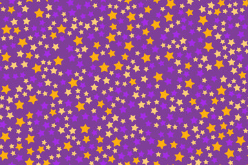 Fototapeta na wymiar Abstract seamless pattern background with stars. Illustration