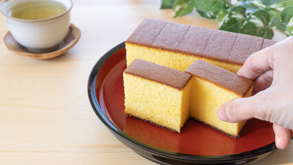 日本のお菓子「カステラ」