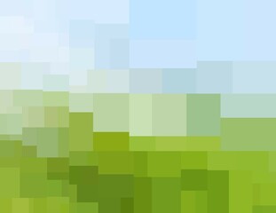 blue and green color of abstract background