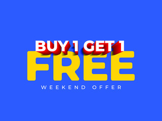 buy 1 get 1 free banner template. Shop now 