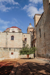 Fototapeta na wymiar Santo Domingo Church in Oaxaca, Mexico.