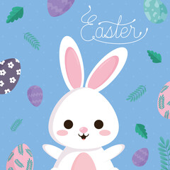 easter bunny poster