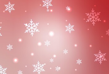 Light Pink vector template in carnival style.