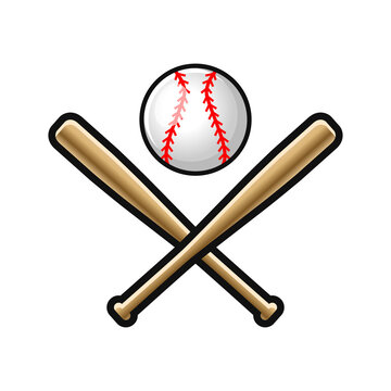 Baseball Bat Illustration, vector illustrationBaseball Bat Illustration, vector illustration