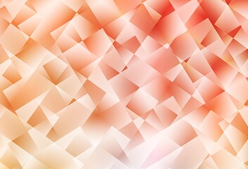 Light Orange vector backdrop with rhombus.