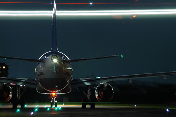 名古屋空港の夜景