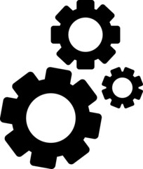 Mechanism icon vector illustration on white background.eps