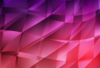 Dark Purple, Pink vector low poly texture.