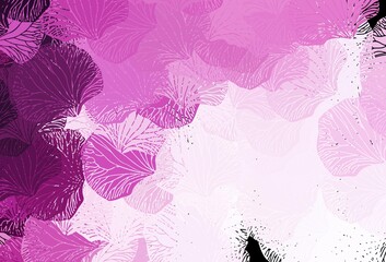 Fototapeta na wymiar Light Pink vector template with chaotic shapes.