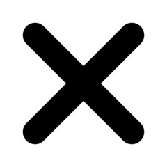 Obraz premium Delete Icon Vector Illustration