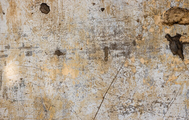 Rustic old abandoned concrete texture background with scratches