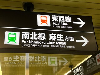 札幌市営地下鉄　南北線・東西線　改札口