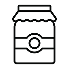 honey vector Line Icon. Simple Creative vector Line Icon