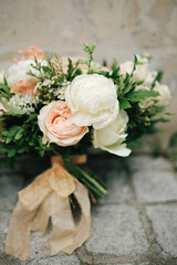 Wedding beautiful bouquet.