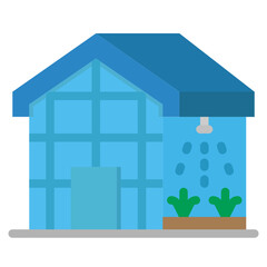 gardening flat icon