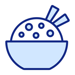 pilaf vector colored Line Icon. Simple Creative vector Line Icon