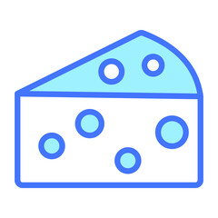 cheese vector Line Icon. Simple Creative vector Line Icon