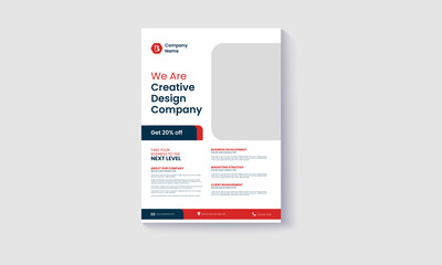 Corporate flyer template