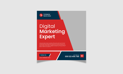 Marketing Social Media Post Template