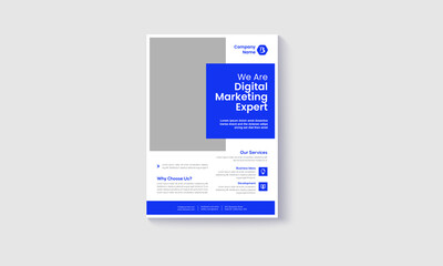 Corporate flyer template