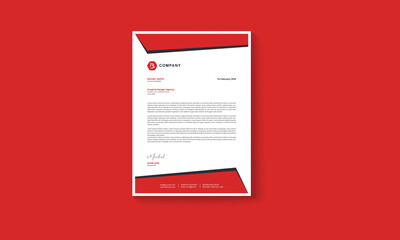 Business letterhead template