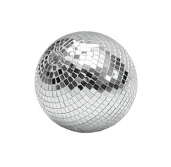Mirror ball isolated on white