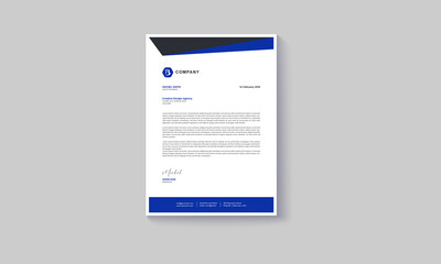 Corporate letterhead template