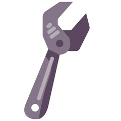 wrench flat icon