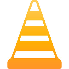 cone gradient icon