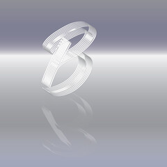 Lichtrand Buchstabe B 1 © Xaver Klaussner