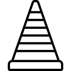cone line icon