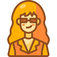 accountant Two Tone icon